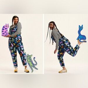 SOLD—NWT Lucy and Yak Freya Dolby Original Dungarees Size US 4R/UK 8R